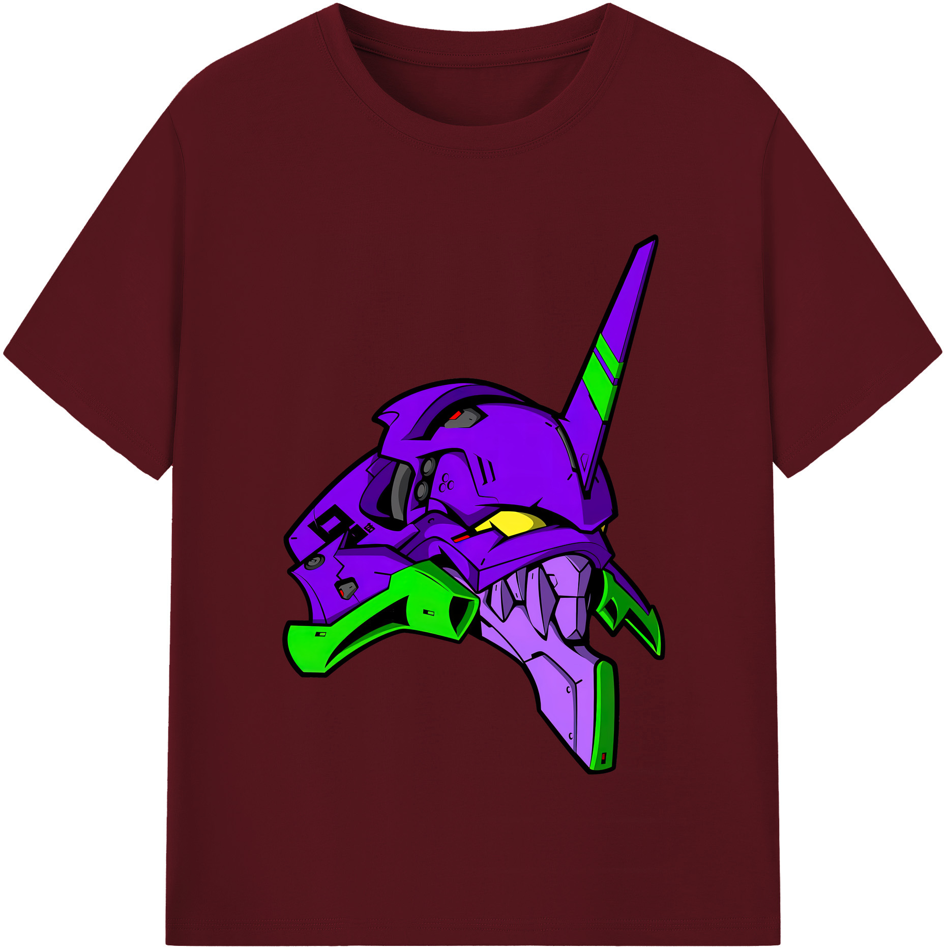 （画像用） EVA 新世紀エヴァンゲリオン 綿100％半袖Tシャツ（フロントプリント）